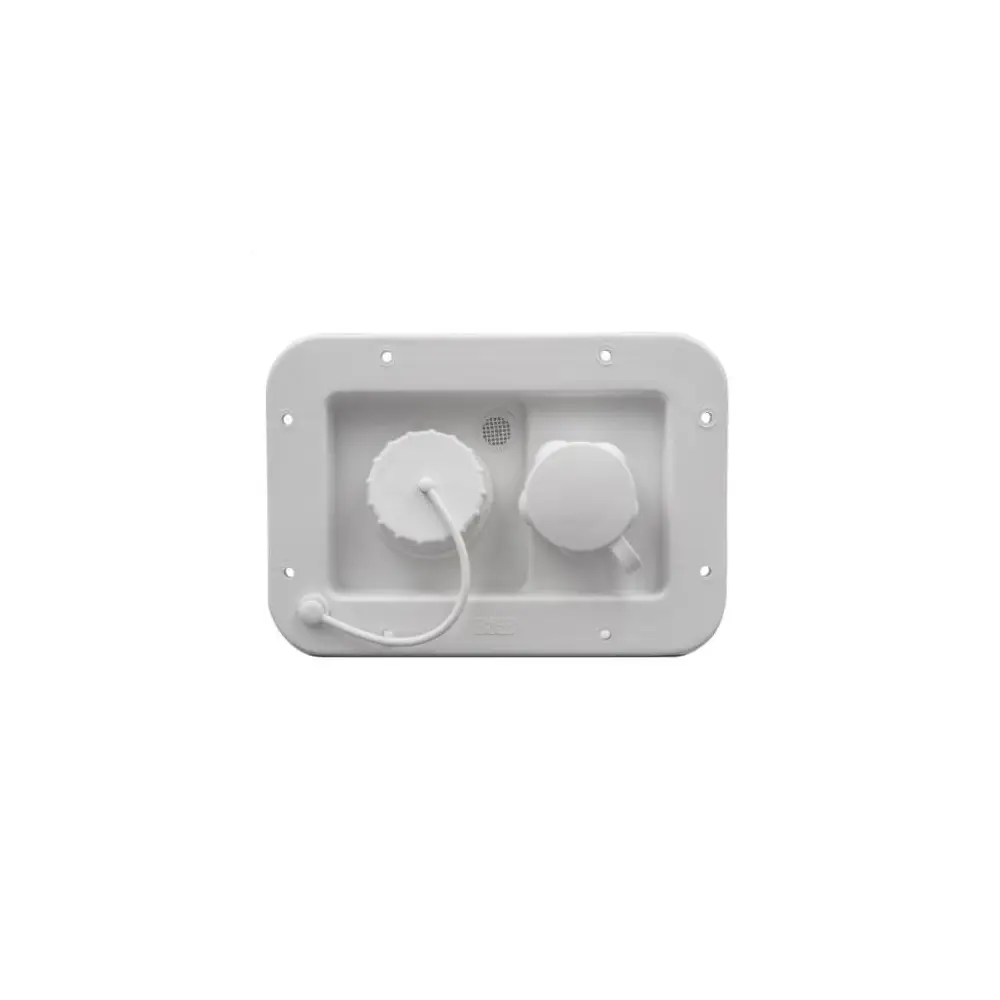 City/Gravity Dish, Plastic Check Valve, Polar White - BBM94222